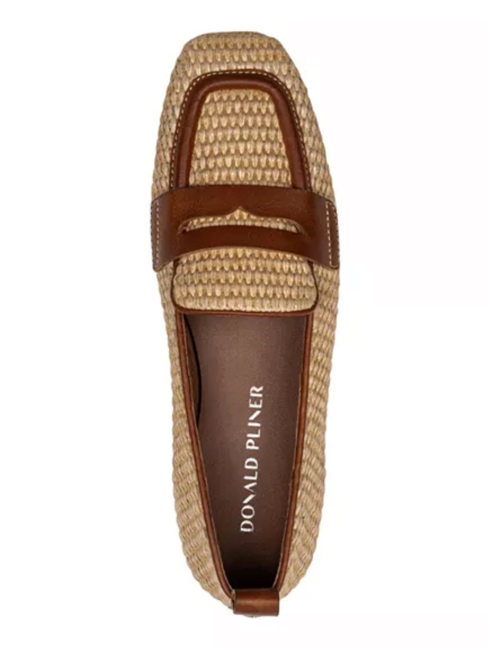 Donald Pliner Womens Penny Loafer Flats